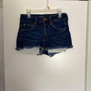 Dark denim shorts (comfy)
